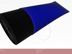 Tube with cover universal mockup Model 3D
