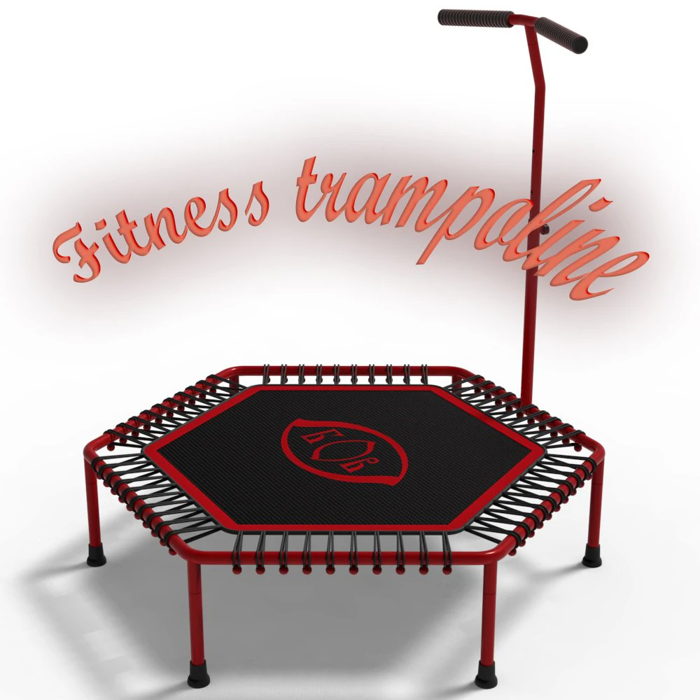 Trampoline for fitness classes 3D Model .c4d .max .obj .3ds .fbx .stl .blend