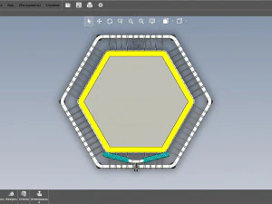 Trampoline for fitness classes 3D Model