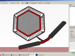 Trampoline for fitness classes Modelo 3D