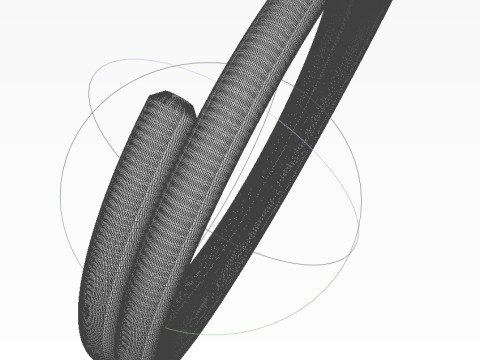 Craft folding portable penknife knife from USSR 3D Model