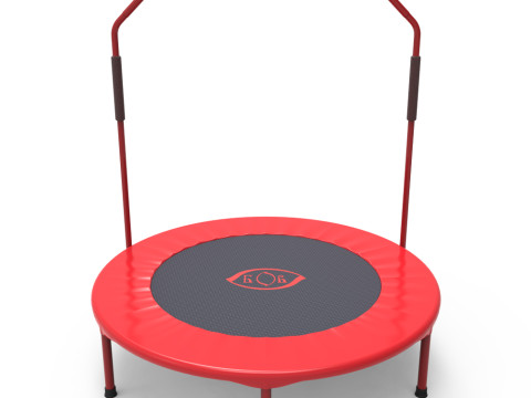 Trampoline for fitness and fun Model 3D
