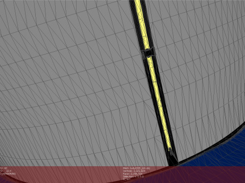 Trampoline with a pocket for shoes Modelo 3D