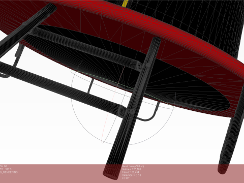 Trampolines for sports fitness and fun 260200 3D मॉडल