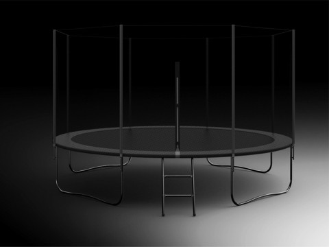 Trampoline for outdoor classes Modelo 3D