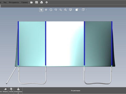 Trampoline for outdoor classes Modelo 3D