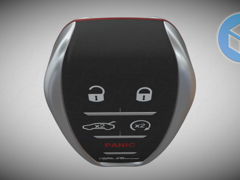 Car key ALFA ROMEO Giulia Stelvio Model 3D