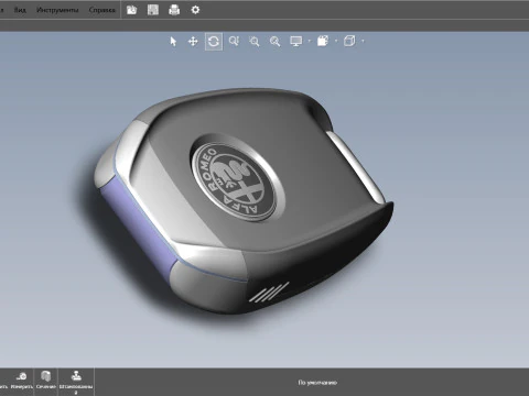 Car key ALFA ROMEO Giulia Stelvio 3D Model