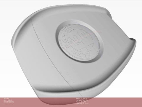 Car key ALFA ROMEO Giulia Stelvio Model 3D