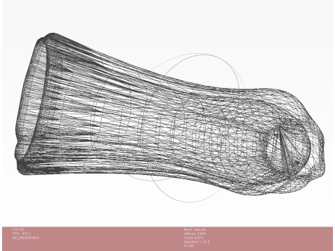 Vase for Flowers Model 3D