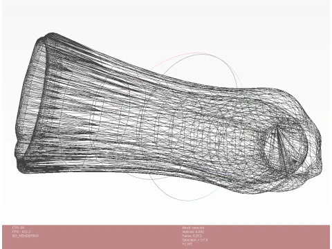 Vase for Flowers 3D Model