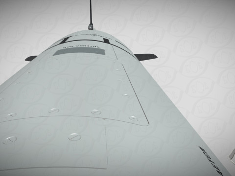 Kalibr 3M 14 cruise missile of Russian Navy Detailed tech model 3D Модель