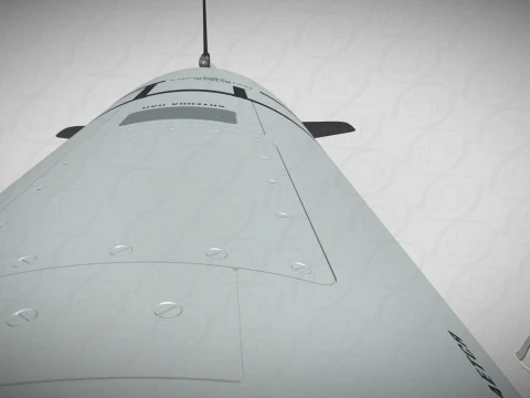 Kalibr 3M 14 cruise missile of Russian Navy Detailed tech model 3D Model