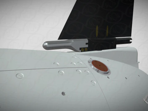 Kalibr 3M 14 cruise missile of Russian Navy Detailed tech model 3D Model