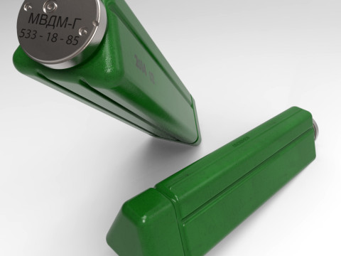 PTM1 remote installation anti-tank mine 3D Printable Moulage 3D 模型