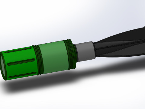 Drone Bomb Grenade RKG 1600 for drone Moulage printable 3D Модель