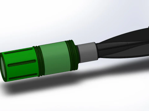 Drone Bomb Grenade RKG 1600 for drone Moulage printable 3D Model