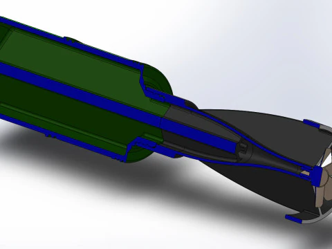 Drone Bomb Grenade RKG 1600 for drone Moulage printable 3D Model
