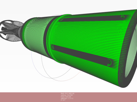 Drone Bomb Grenade RKG 1600 for drone Moulage printable 3D Модель