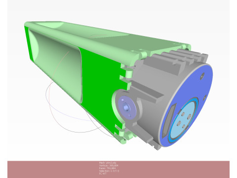 PTM3 remote installation antitank mine 3D Printable Moulage-mockup Modello 3D