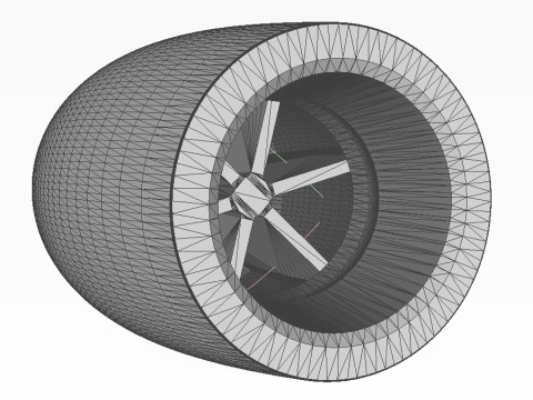 Mortar shell Artillery mine of 82 mm caliber 3Dprintable Moulage Modello 3D