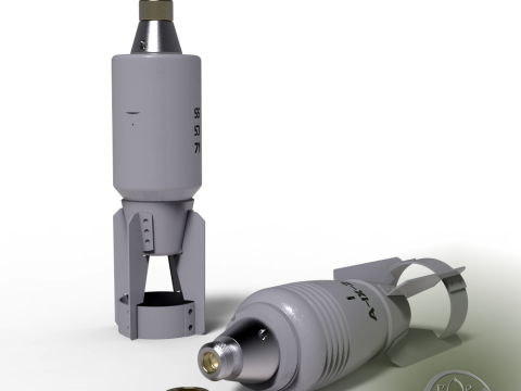AO1 AO1 Sch Submunition for cluster avia bomb 3D printable Moulage 3D Model