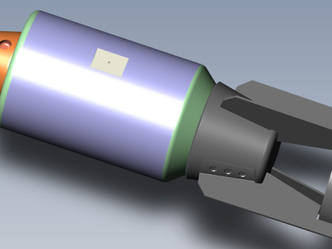 AO1 AO1 Sch Submunition for cluster avia bomb 3D printable Moulage 3D Model