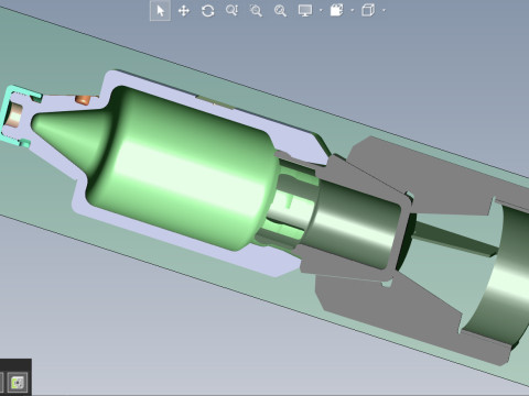 AO1 AO1 Sch Submunition for cluster avia bomb 3D printable Moulage 3D Model