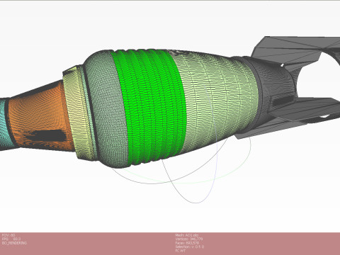 AO1 AO1 Sch Submunition for cluster avia bomb 3D printable Moulage 3D Model