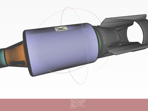 AO1 AO1 Sch Submunition for cluster avia bomb 3D printable Moulage 3D Model