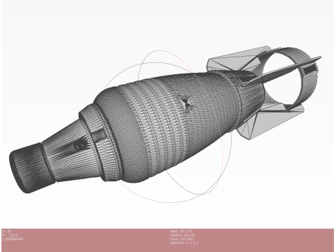 AO1 AO1 Sch Submunition for cluster avia bomb 3D printable Moulage 3D Model