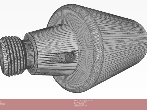 AO1 AO1 Sch Submunition for cluster avia bomb 3D printable Moulage 3D Model