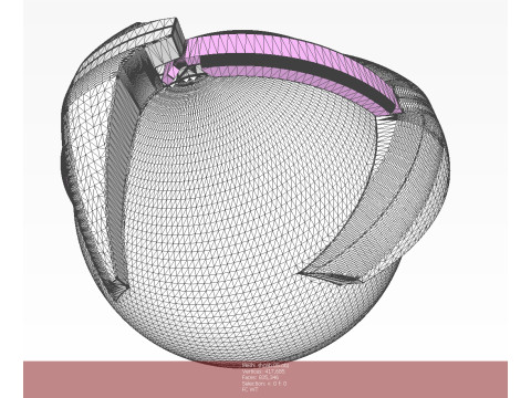 SHOAB 05 Submunition for Cluster avia Bomb 3D printable Moulage 3D Model