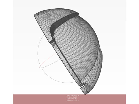 SHOAB 05 Submunition for Cluster avia Bomb 3D printable Moulage 3D Model