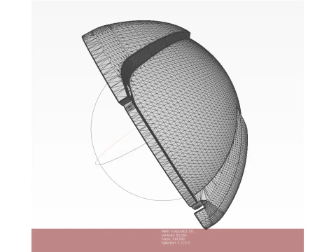 SHOAB 05 Submunition for Cluster avia Bomb 3D printable Moulage 3D Model