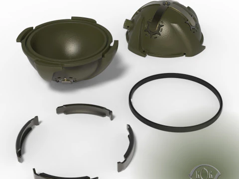 POM1 Russian landmine for remote installation 3D printable Moulage 3D Model