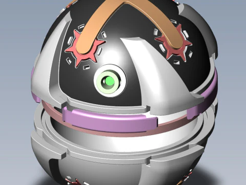 POM1 Russian landmine for remote installation 3D printable Moulage 3D Model