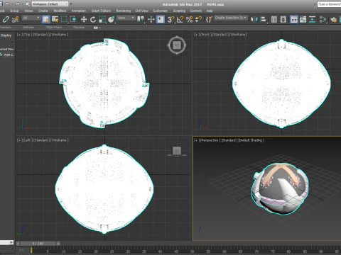 POM1 Russian landmine for remote installation 3D printable Moulage 3D Model