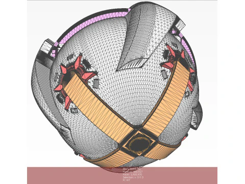 POM1 Russian landmine for remote installation 3D printable Moulage 3D Model