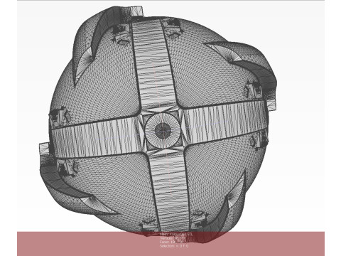 POM1 Russian landmine for remote installation 3D printable Moulage Model 3D