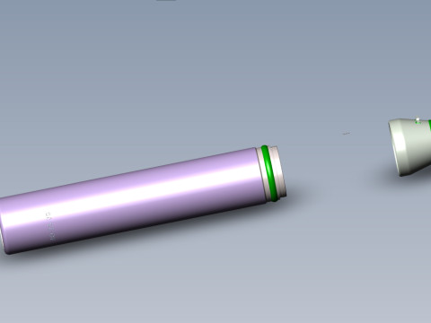 ロシアの航空爆弾 AO 25 33 および AO 25 30 子弾 3D 印刷可能なムラージュ 3Dモデル