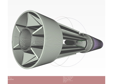 ロシアの航空爆弾 AO 25 33 および AO 25 30 子弾 3D 印刷可能なムラージュ 3Dモデル