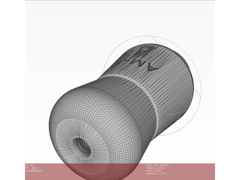 ロシアの航空爆弾 AO 25 33 および AO 25 30 子弾 3D 印刷可能なムラージュ 3Dモデル