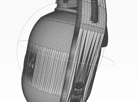 Bulgarian hand grenades GHO1 and GHD2 3Dprintable Moulage 3D 模型