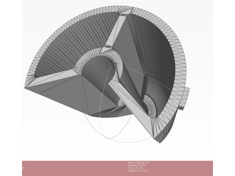 Bulgarian hand grenades GHO1 and GHD2 3Dprintable Moulage 3D 模型
