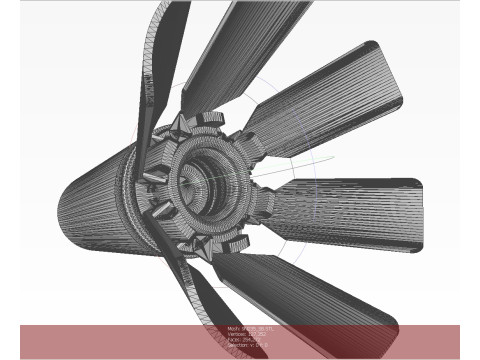 9N235 Anti Personnel submunition off artillery cluster rockets 3Dprintable Moulage Model 3D