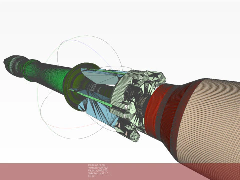73 mm PG 9 de alto explosivo anti tanque foguete projetado granada 3D para impress&atilde;o Moulage Modelo 3D