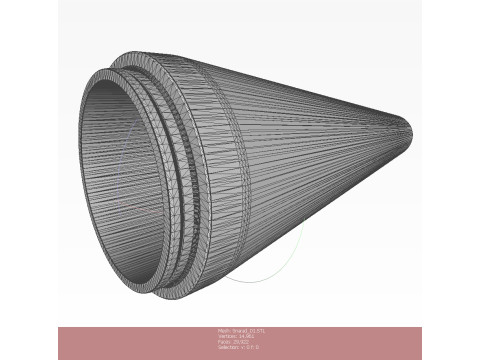 73mm PG 9 High Explosive Anti tank Rocket Projected Grenade 3D prinable Moulage Model 3D