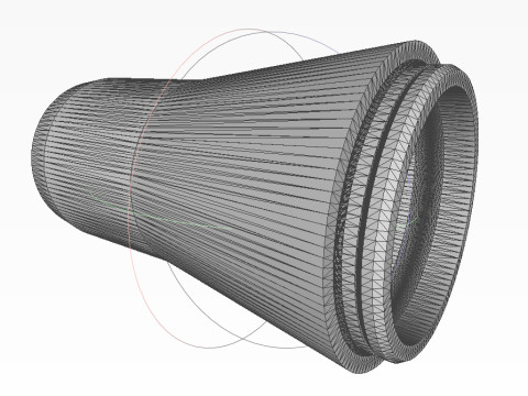 73mm OG-9M Projected Grenade Shell Projectile 3D printable Moulage Model 3D