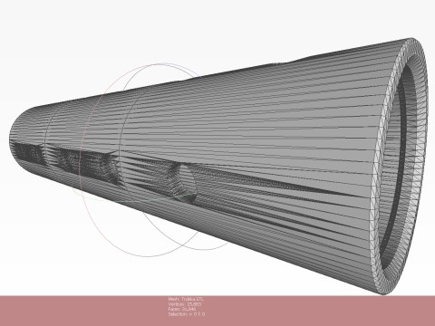 73mm OG-9M Projected Grenade Shell Projectile 3D printable Moulage Model 3D